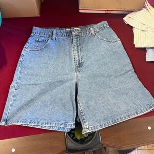 Classic Blue Denim Jean Shorts